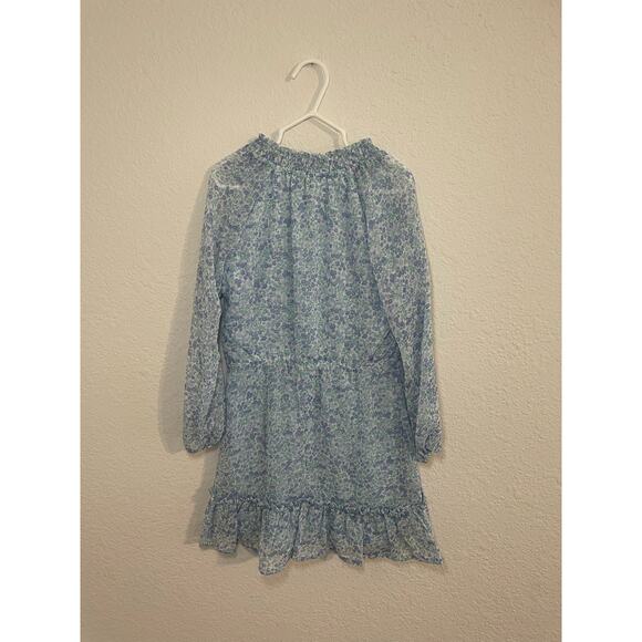 GB Girls Long Sleeve Floral Dress Girls size 6x - Picture 4 of 4